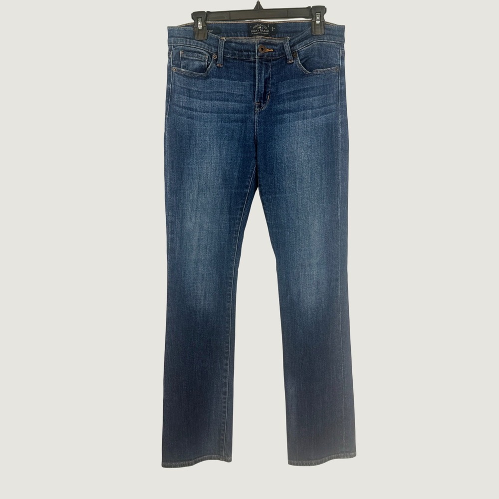 Lucky Brand Brooke Boot Jeans Womens 8/29 Blue Dark Wash Stretch Bootcut Denim